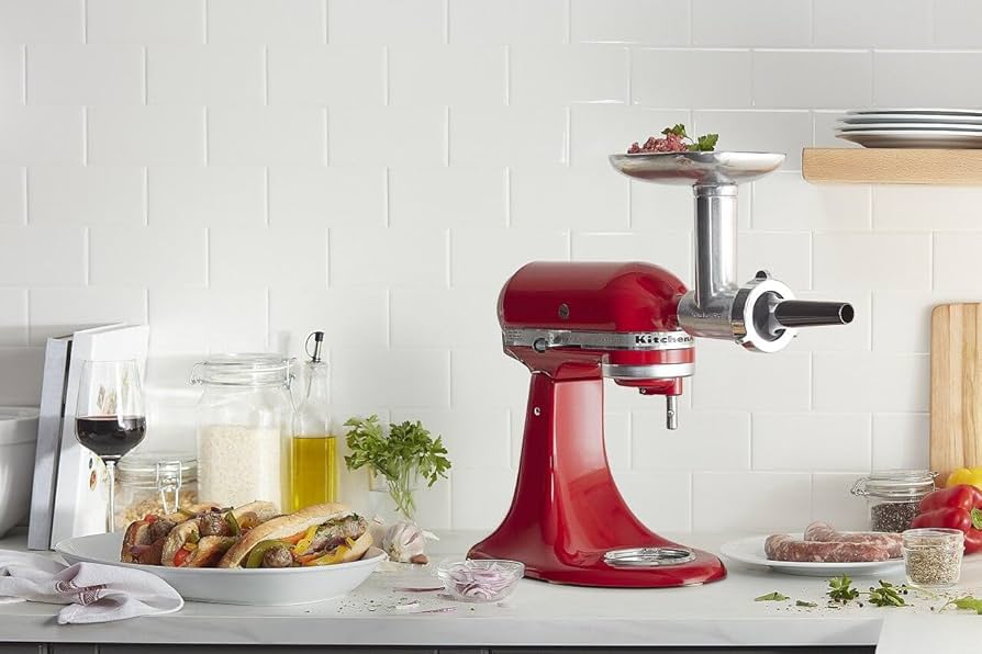 【純正品】キッチンエイド l Food Grinder メタル KitchenAid® Metal Food Grinder Attachment | Sur La Table